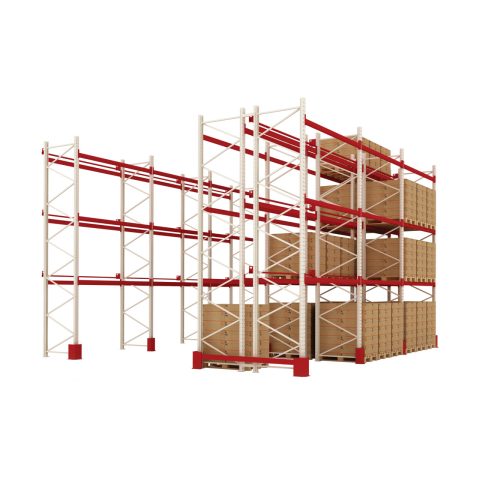 Front Pallet Shelving System