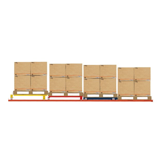 Push-back Shelving System